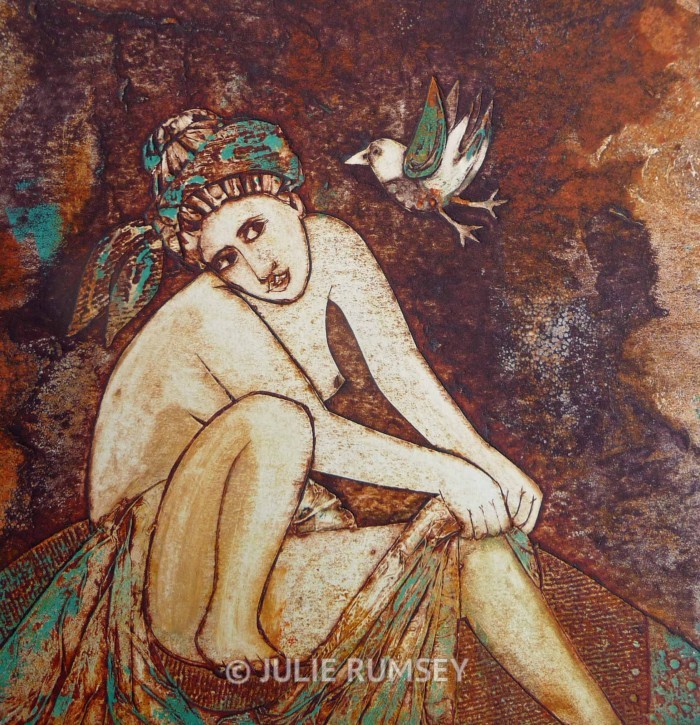 'The Bather & the Bird'