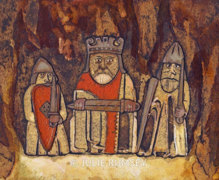 The Lewis Chessmen - Plate