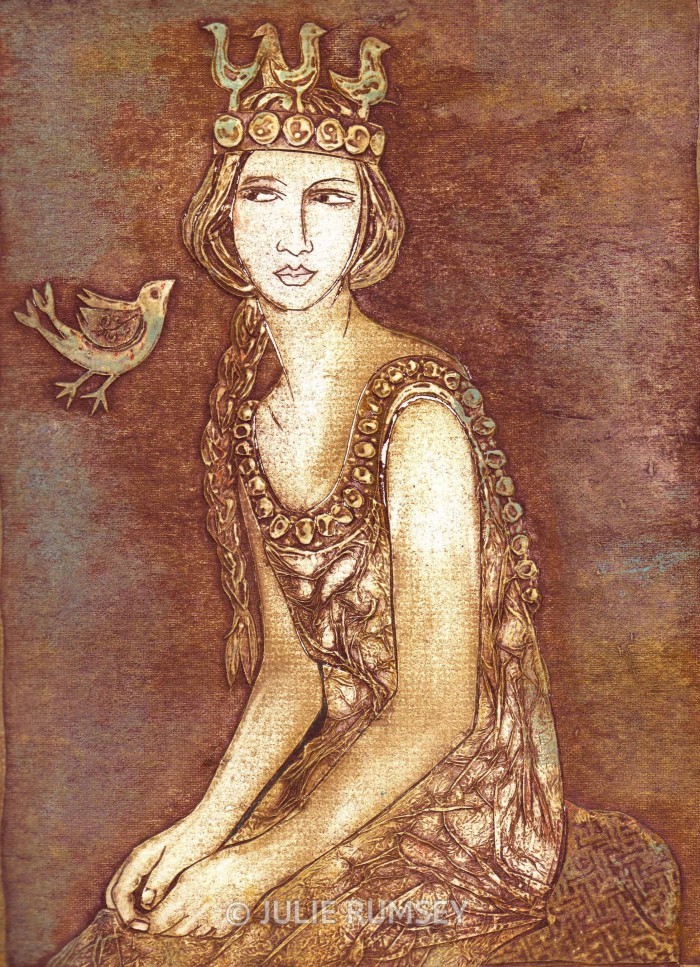 'The bird goddess'