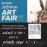 Landmark Autumn Art Fair 2017 Invitation